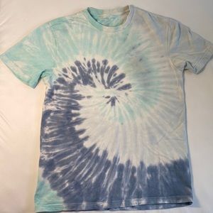 American eagle blue tie dye shirt XS